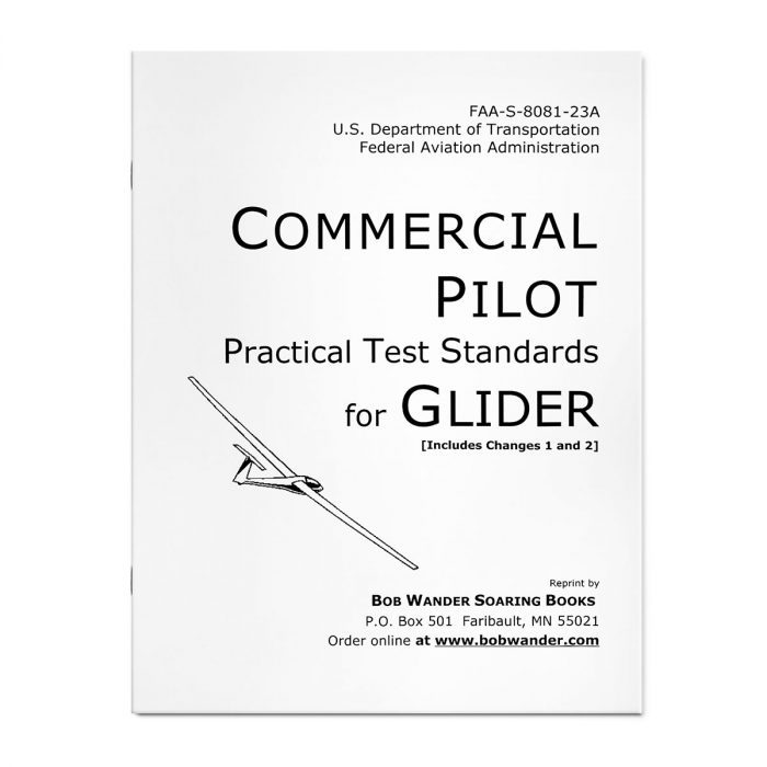 Commercial Pilot Practical Test Standards For Gliders